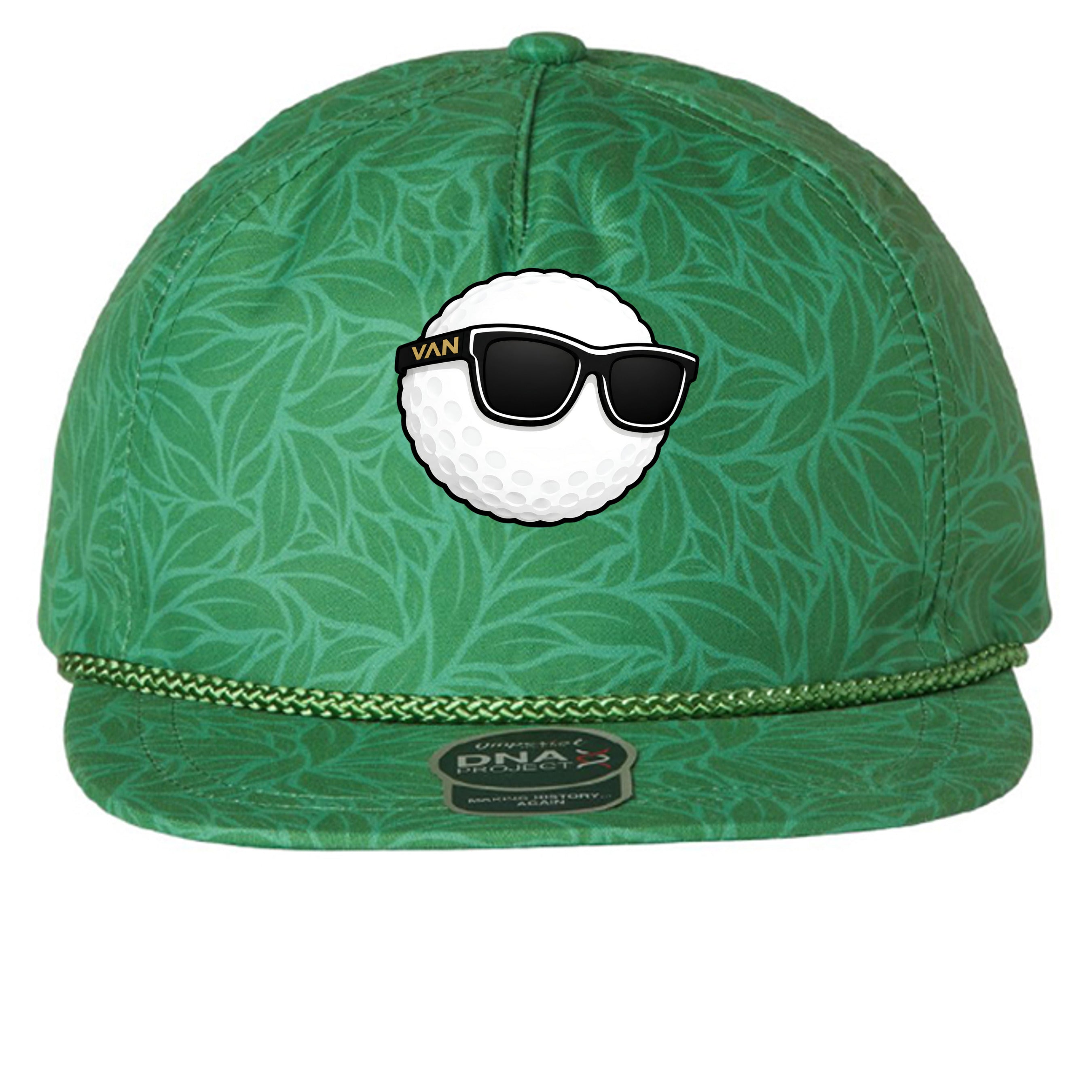 Green Floral - DNA010 - FRONT