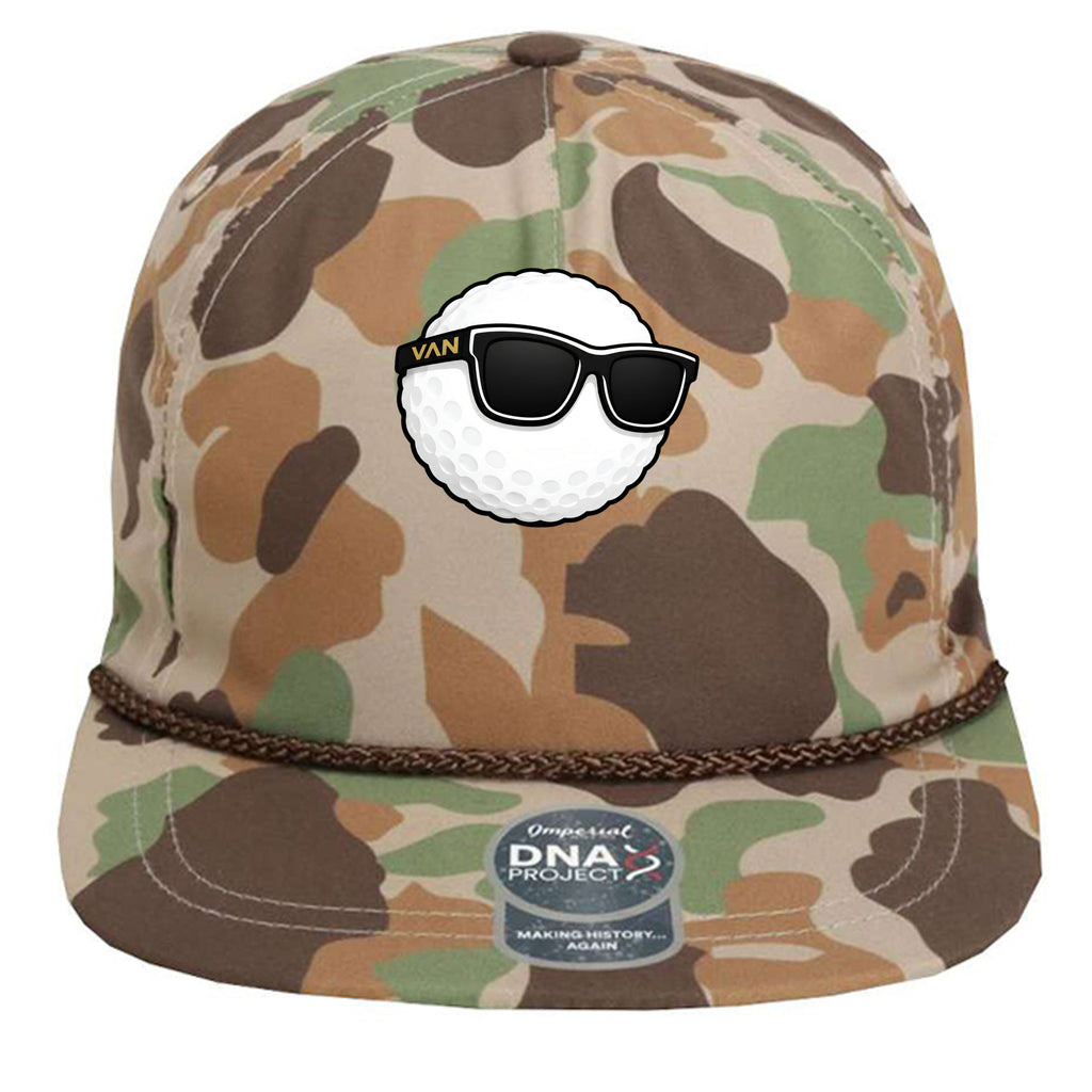 Frog Skin Camo/ Brown - DNA010 - FRONT