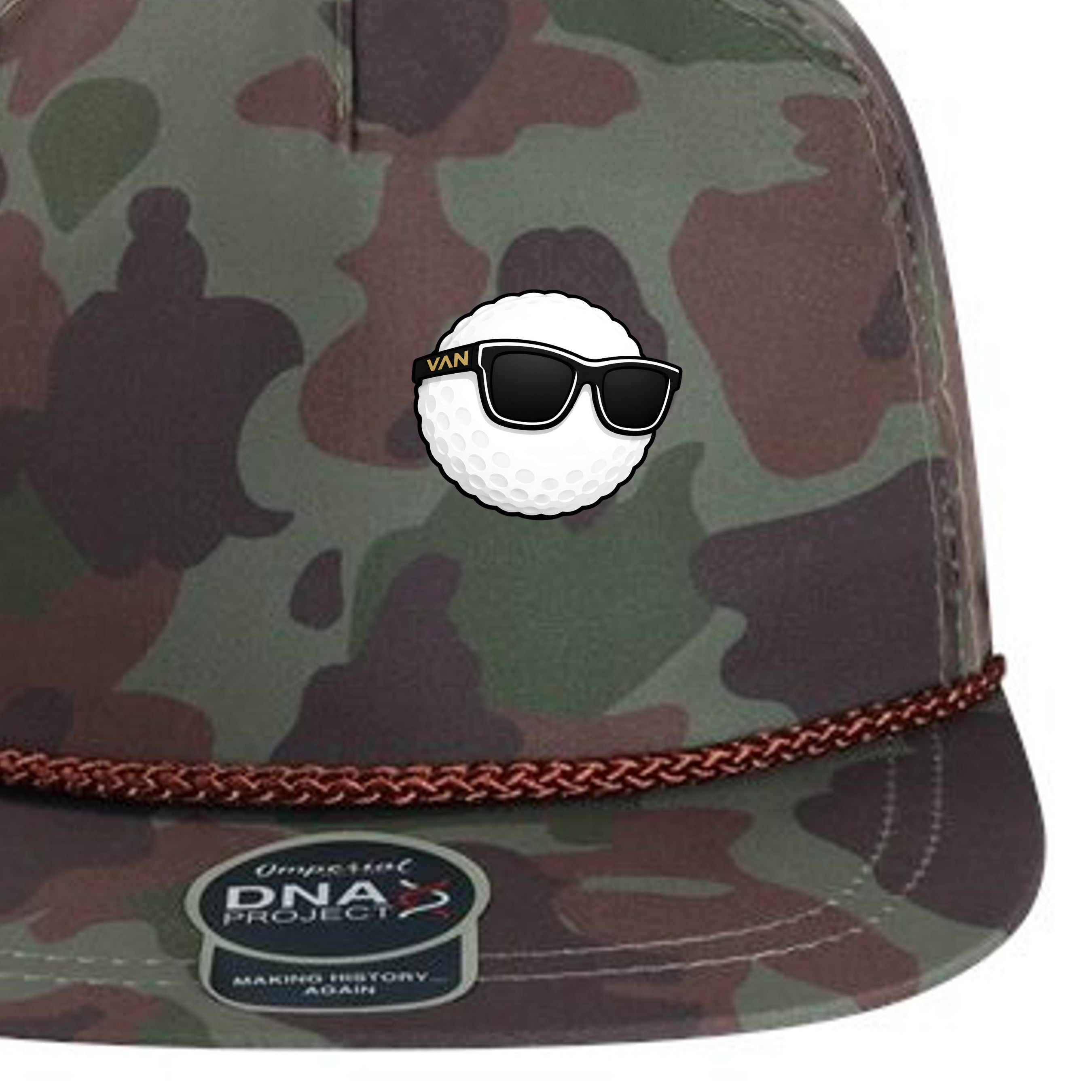 Frog Skin Camo/ Green - DNA010 - FRONT