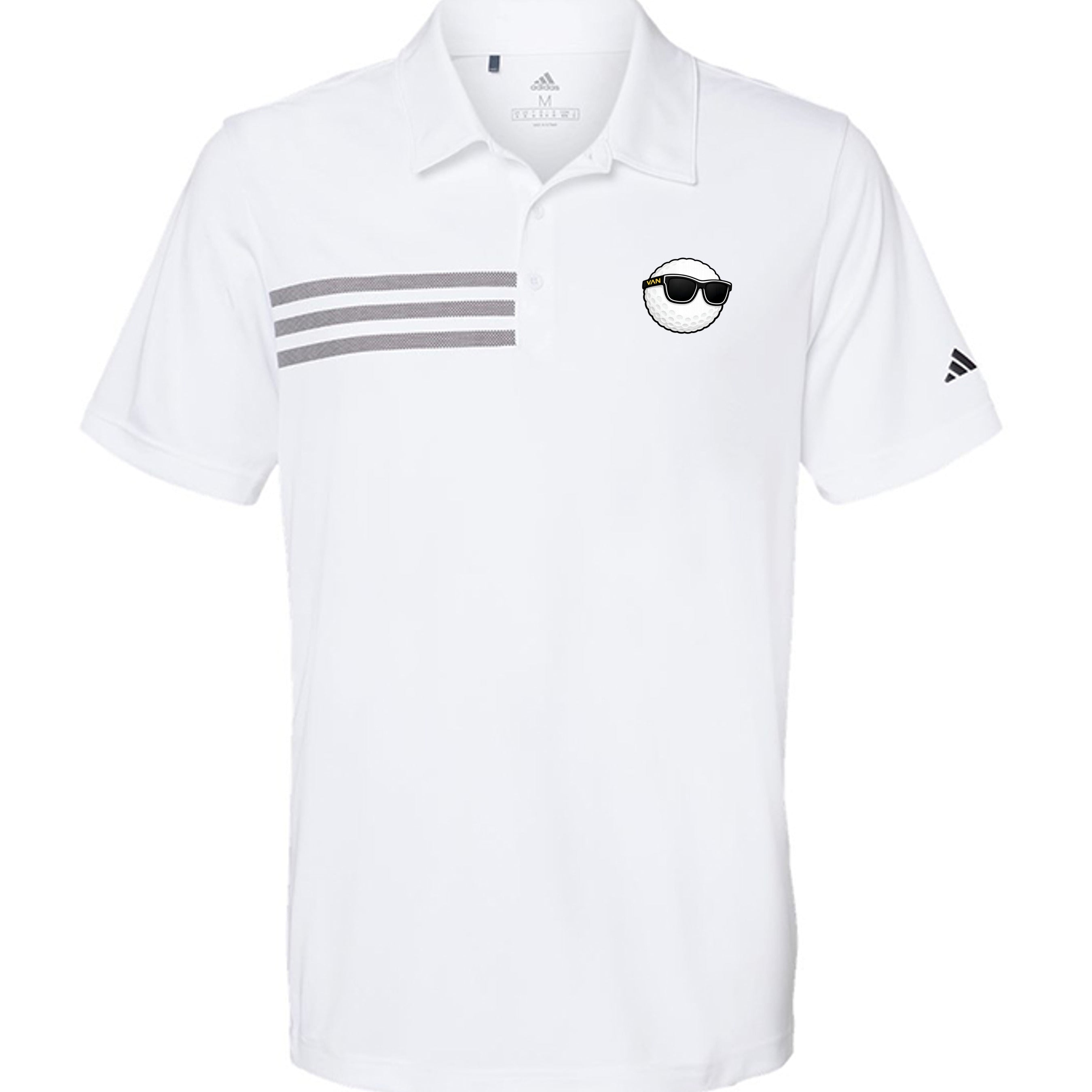 White/ Black - A324 - FRONT