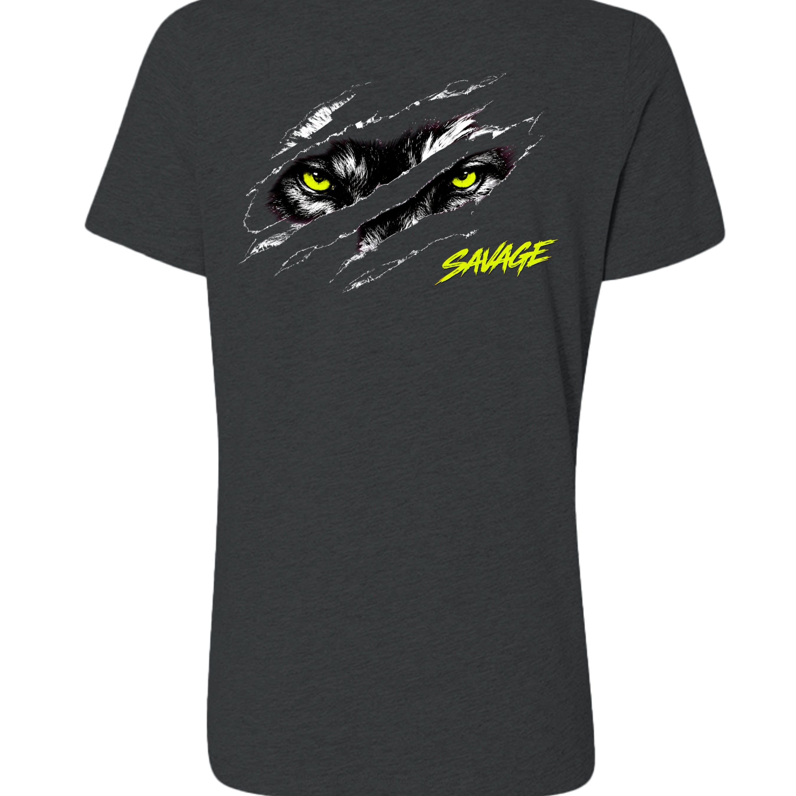 Dark Grey Heather - 6405CVC - BACK