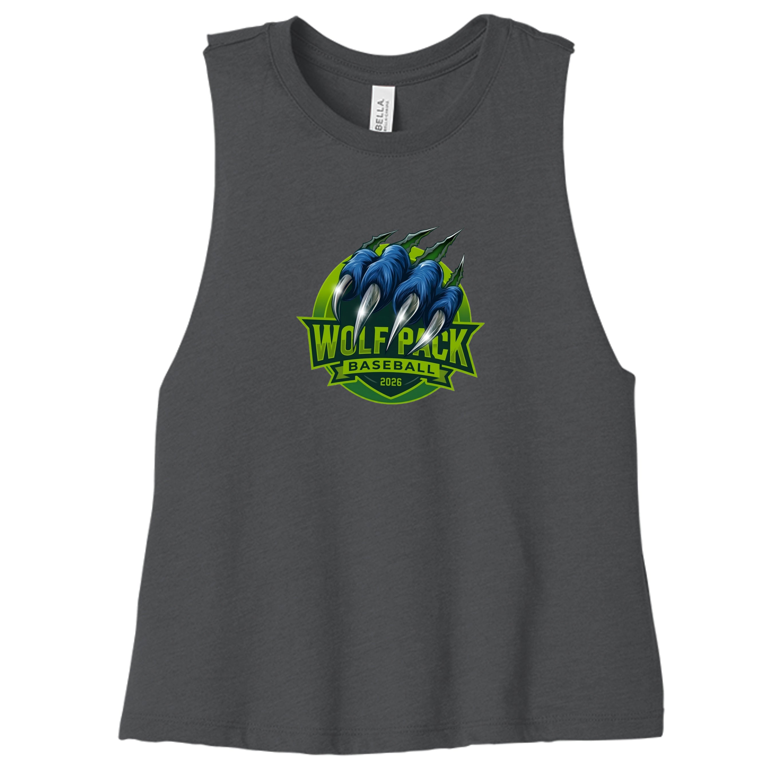 Dark Grey Heather - 6682 - FRONT