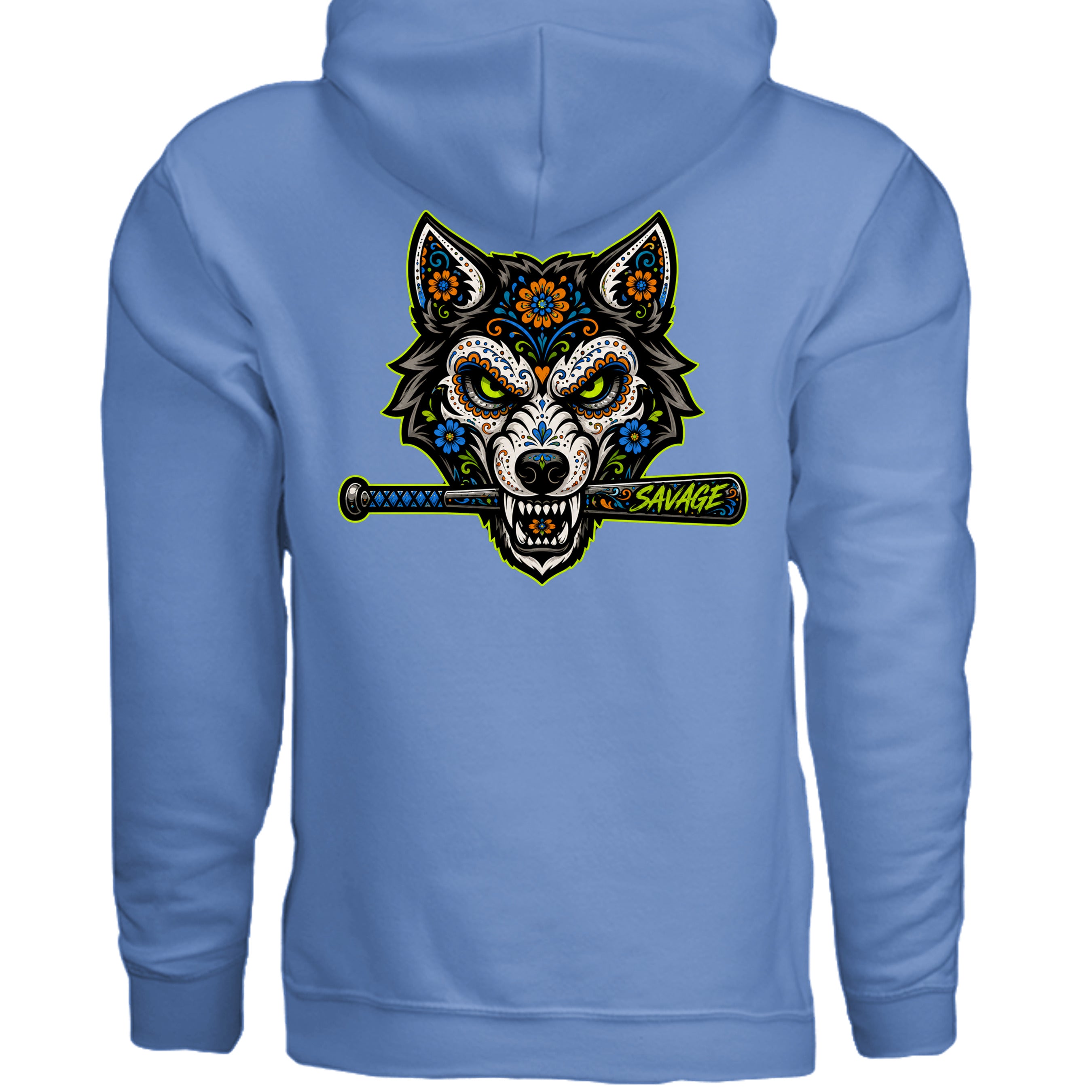 Heather Columbia Blue - 3719 - BACK