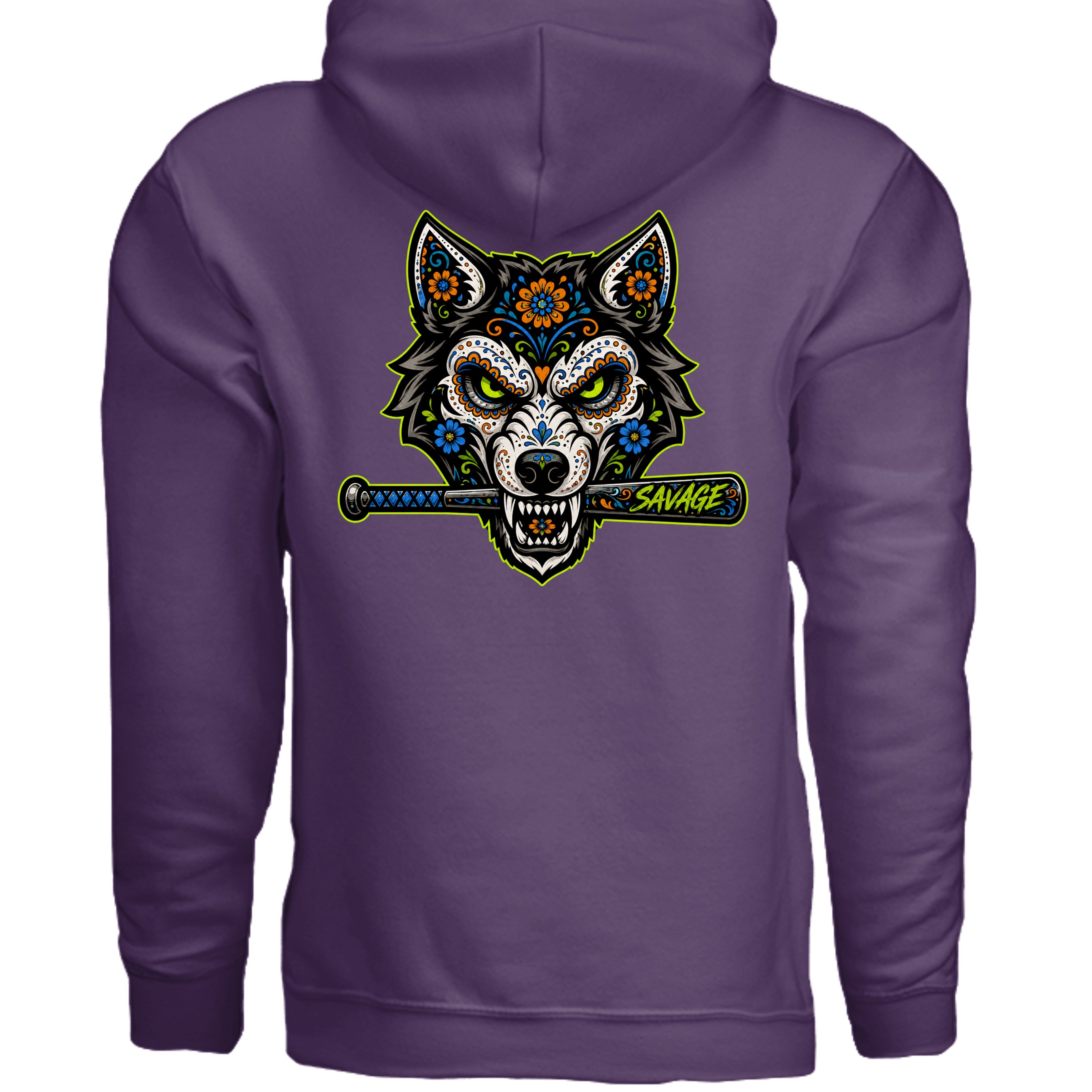 Heather Team Purple - 3719 - BACK